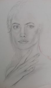 Sandro Ferrucci - Grafite su carta - anno 1990 - dettaglio da blocco schizzi