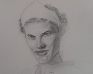 Sandro Ferrucci - Grafite su carta - anno 1993 - dettaglio da blocco schizzi