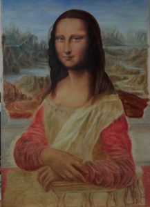 gioconda monnalisa copy by sandro ferrucci